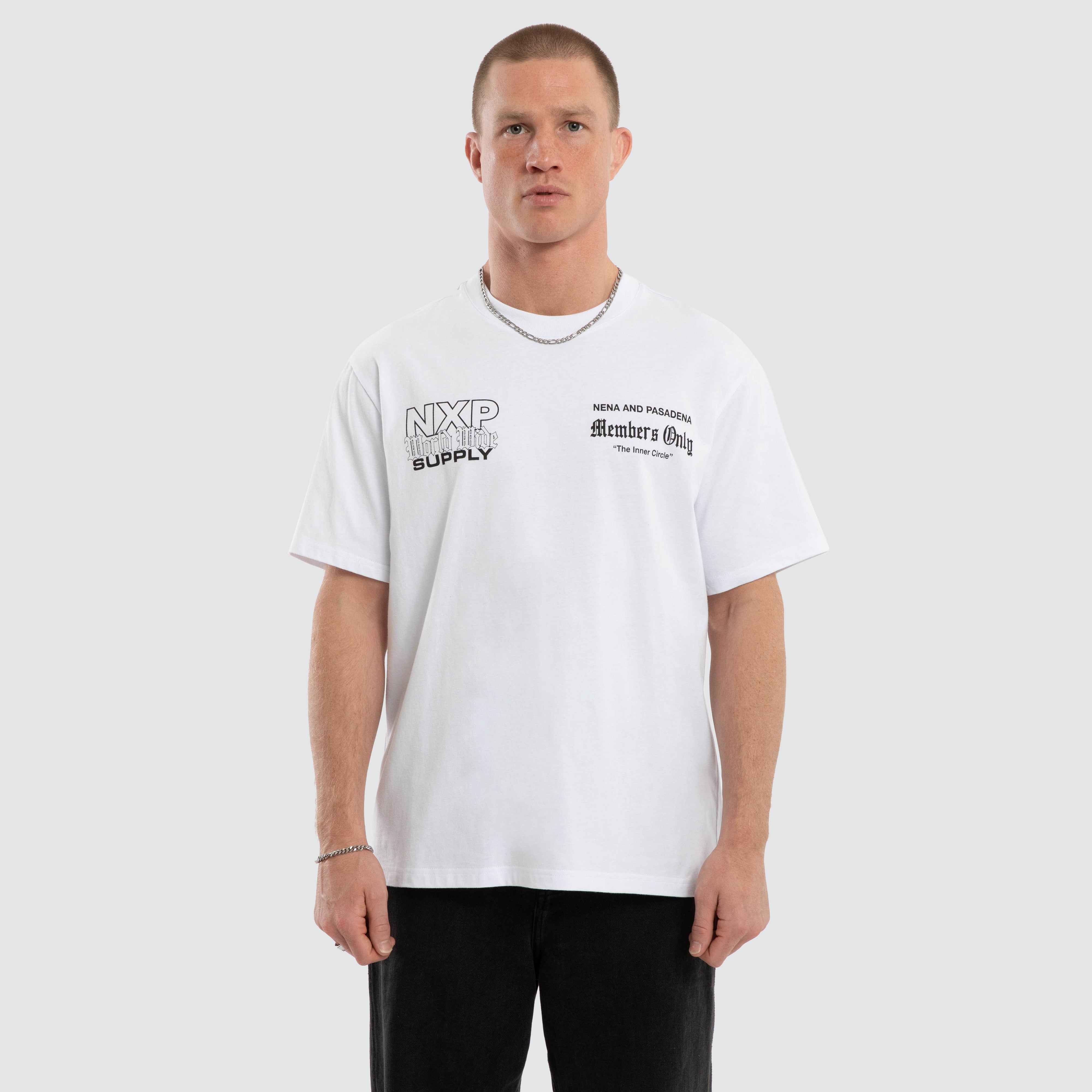 Dominant Classic Tee Optical White | NXP