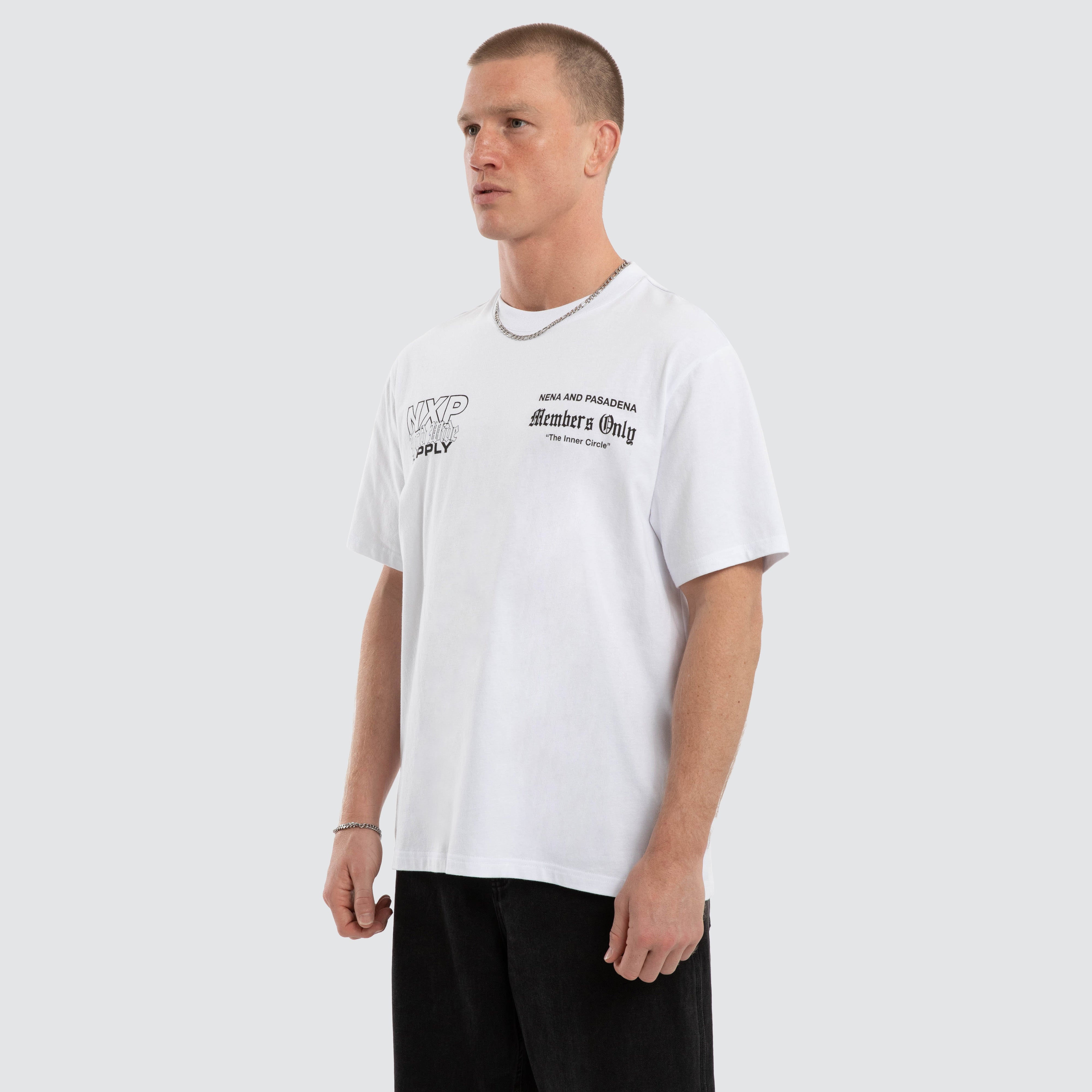 Dominant Classic Tee Optical White | NXP