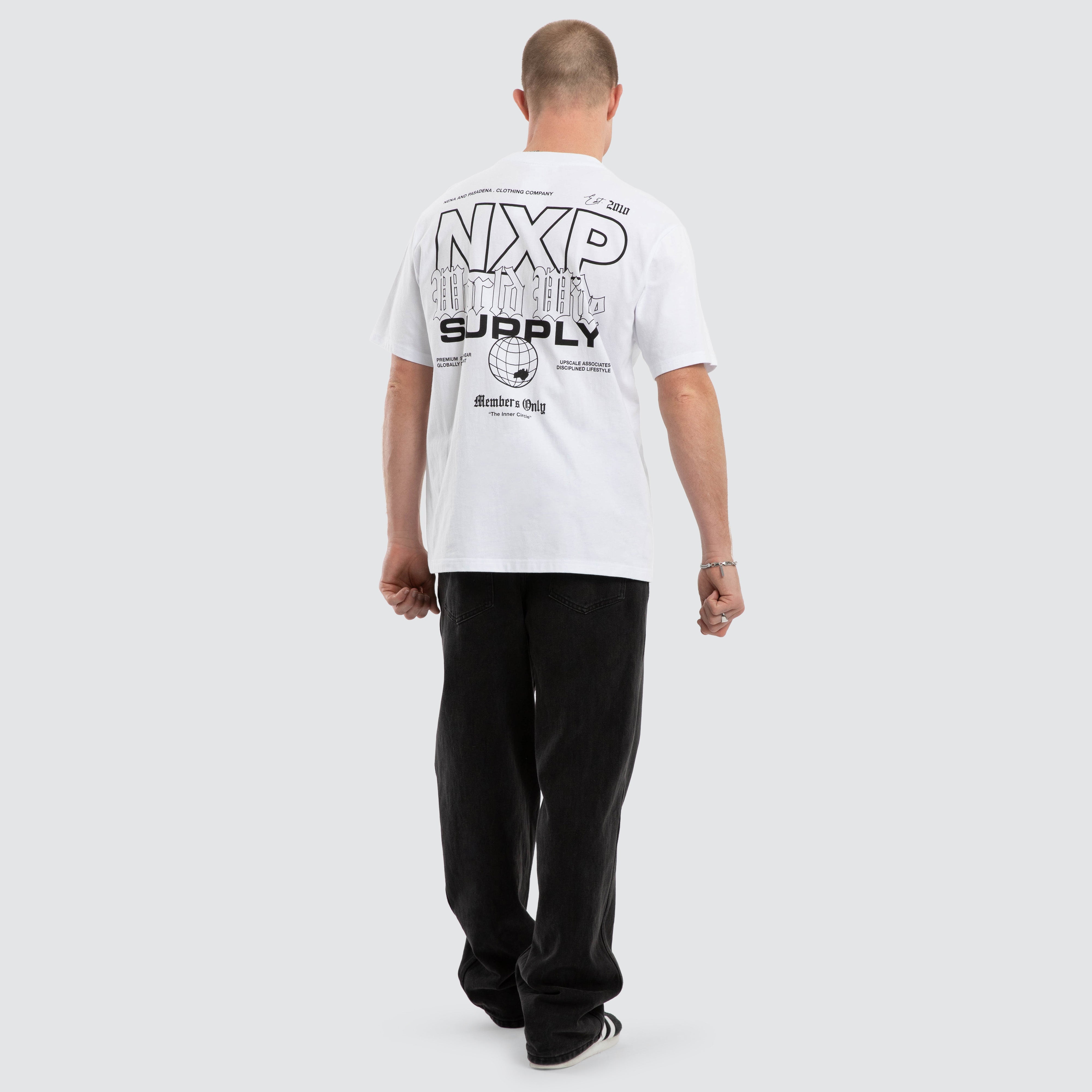 Dominant Classic Tee Optical White | NXP