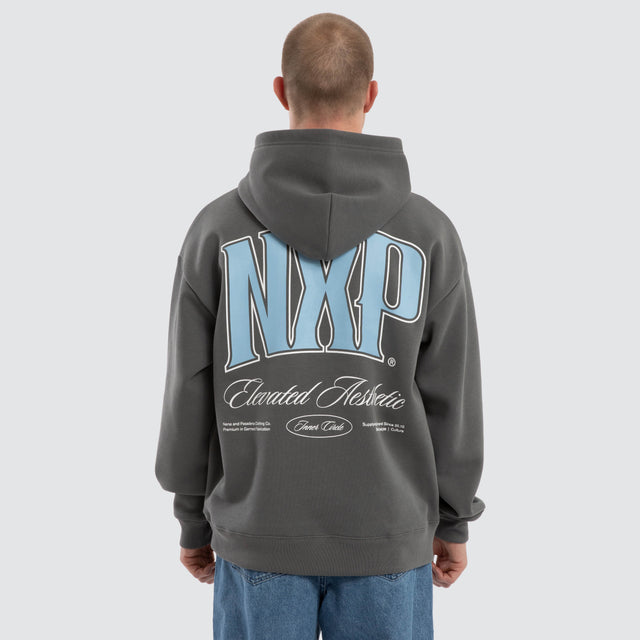 Carbon Relaxed Hoodie Charcoal
