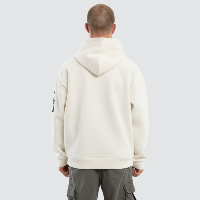Quiet Speed Relaxed Hoodie Natural White