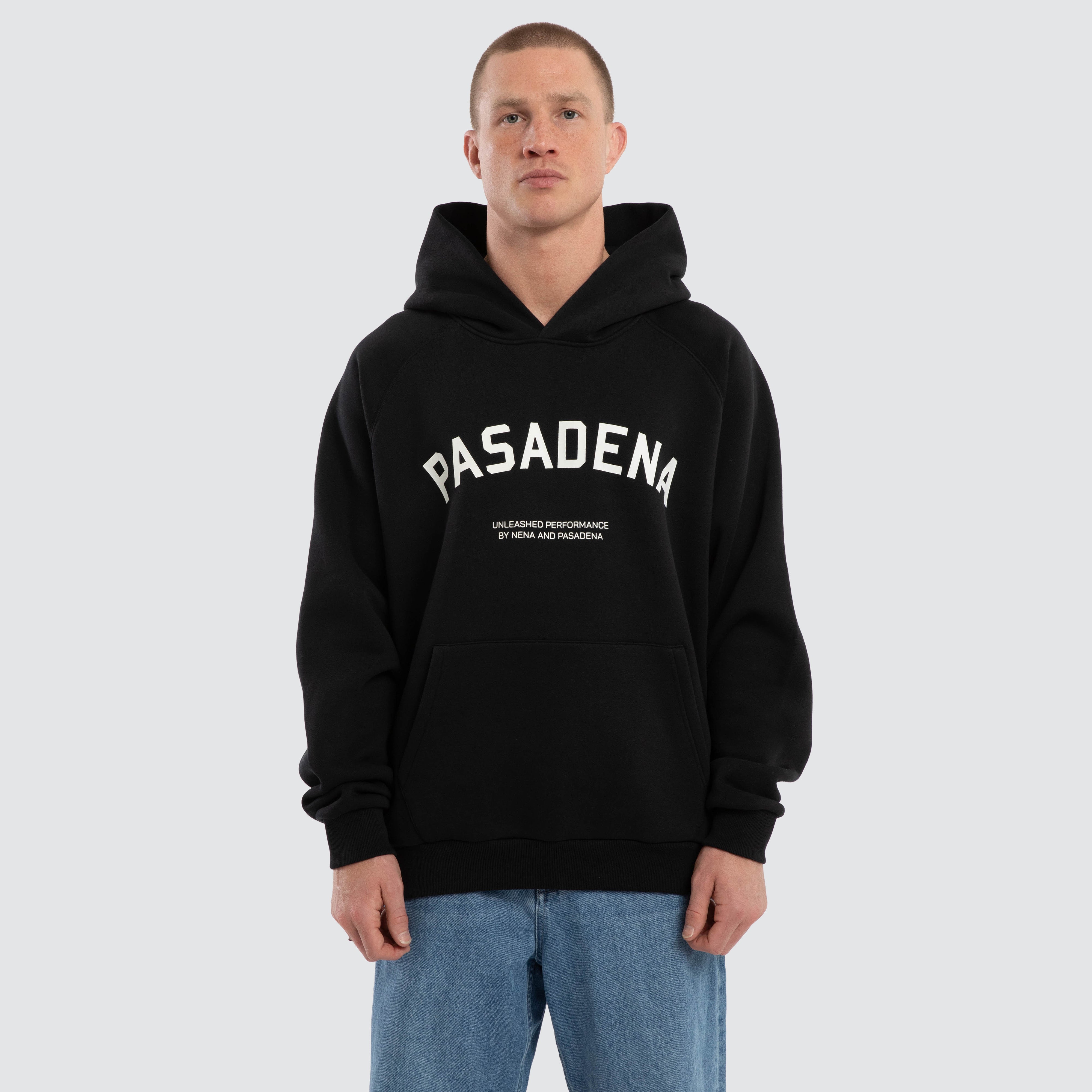 Rich Raglan Fleece Hoodie Anthracite Black | NXP