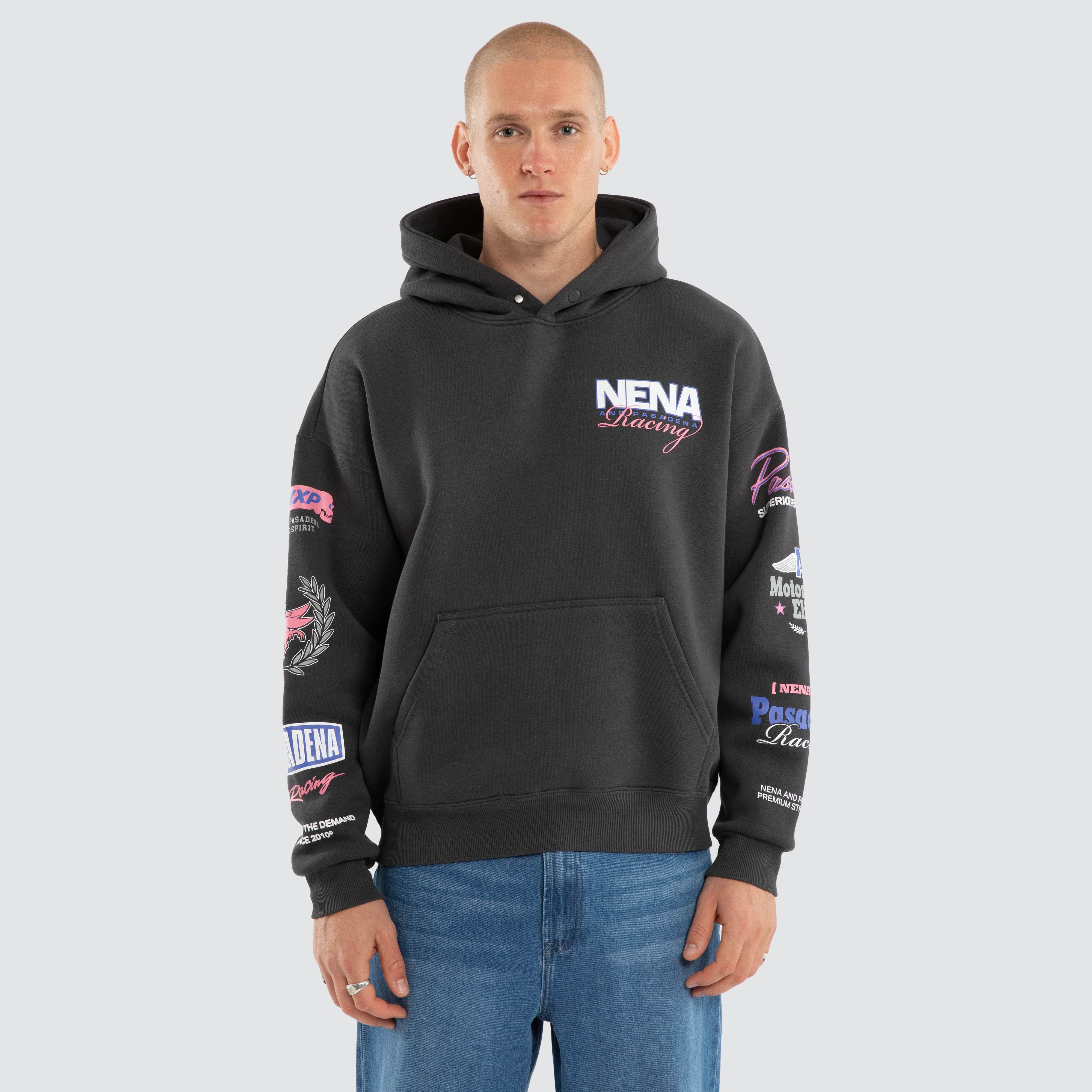 Stream Box Fit Hoodie Grey | NXP