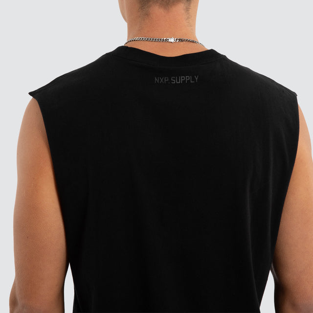 Vantage Dual Curved Muscle Jet Black