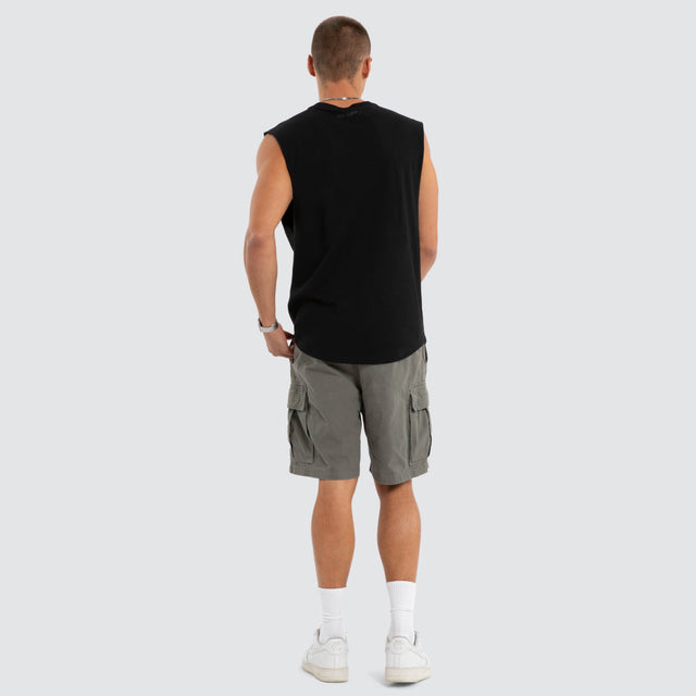 Vantage Dual Curved Muscle Jet Black