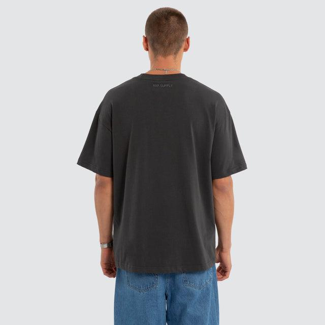 Melville Raptor Tee Black Sand