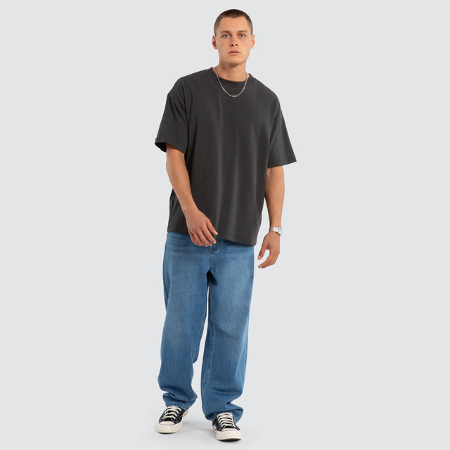 Melville Raptor Tee Black Sand
