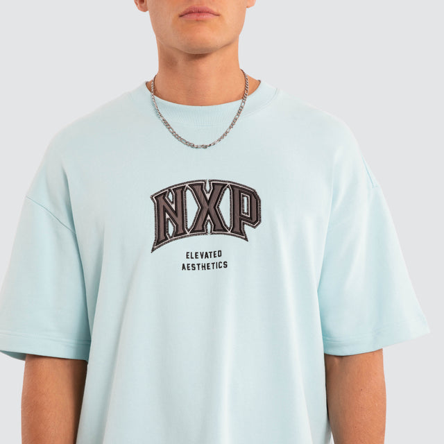 Factor Loopback Raptor Tee Clearwater