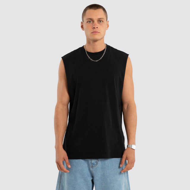 Monument Relaxed Muscle Jet Black