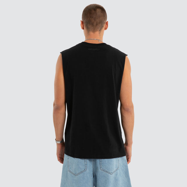 Monument Relaxed Muscle Jet Black