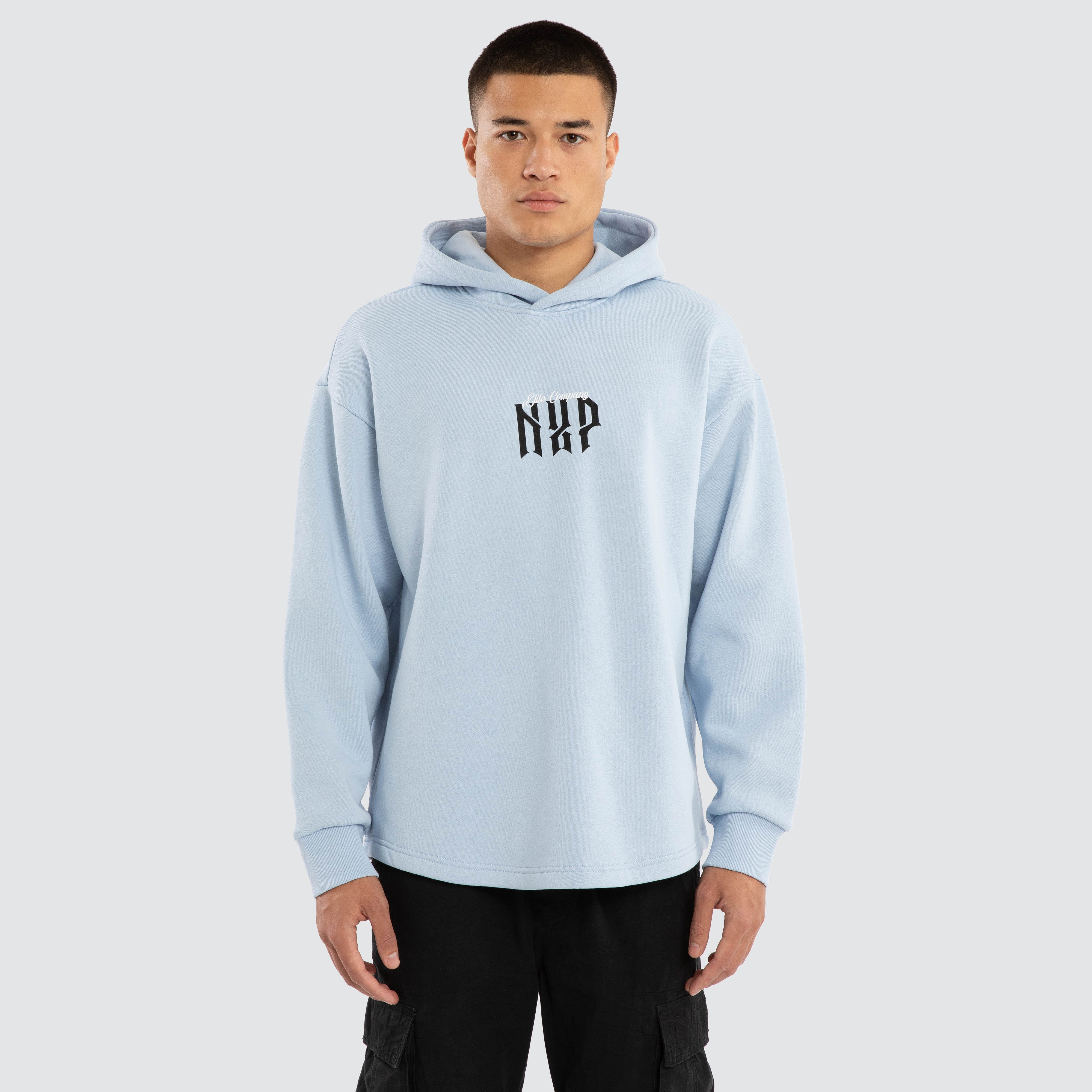 Dominate Relaxed Curved Hoodie Skyway | NXP
