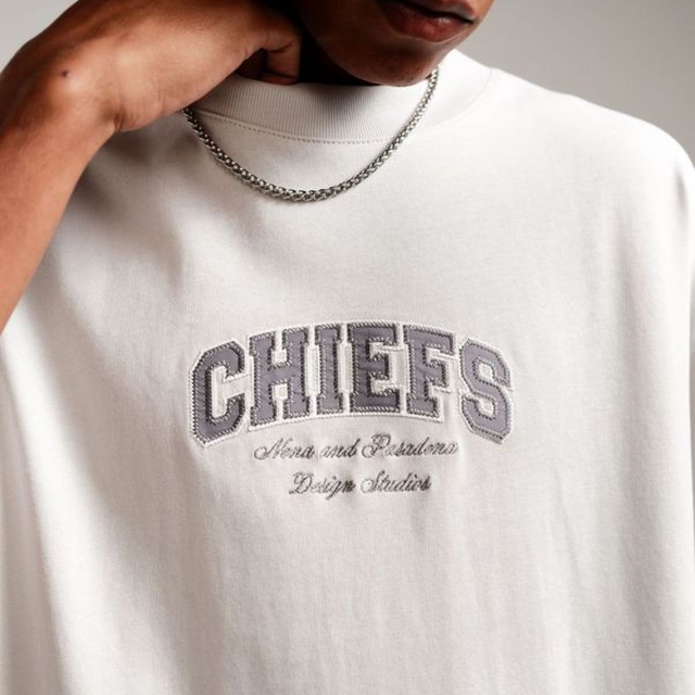 Kansas City Chiefs NFL Raptor Tee Glacier Grey