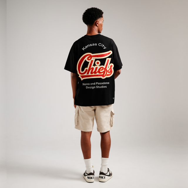 Kansas City Chiefs NFL Raptor Tee Jet Black