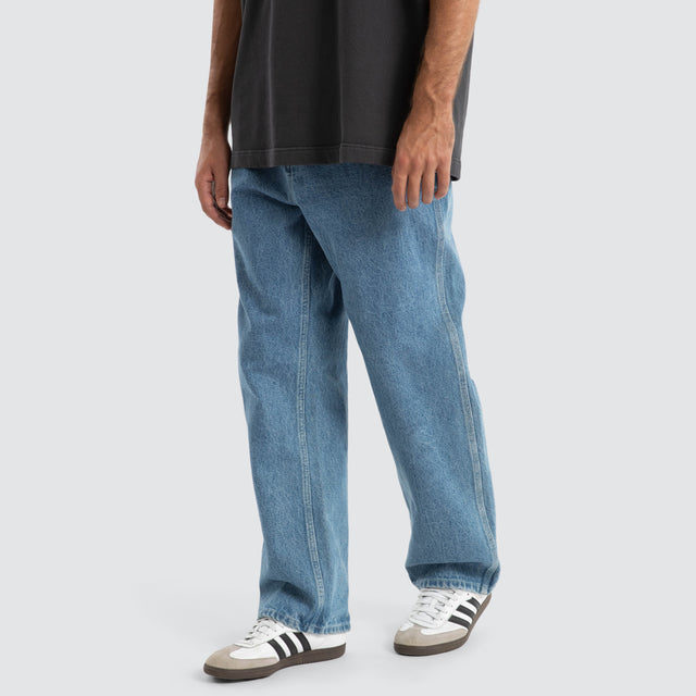 Dillon Baggy Fit Jean Clean Blue