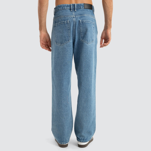 Dillon Baggy Fit Jean Clean Blue