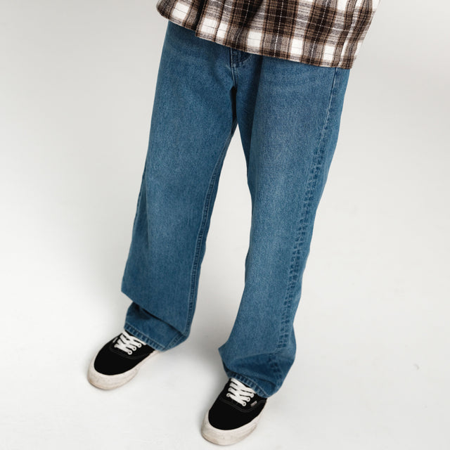 Dillon Baggy Fit Jean Clean Blue