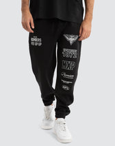 Essendon Bombers AFL Mono Trackpants Jet Black