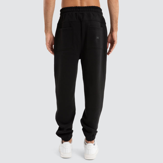 Essendon Bombers AFL Mono Trackpants Jet Black