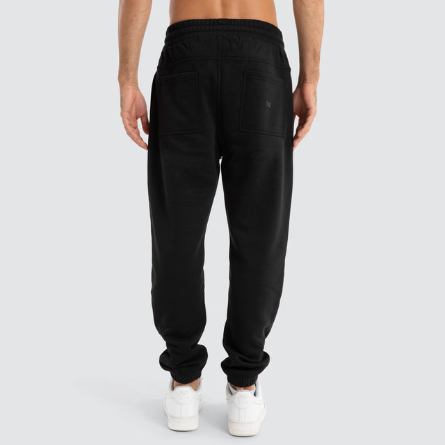 Essendon Bombers AFL Cali Trackpants Jet Black