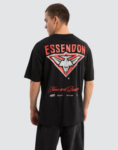 Essendon Bombers AFL Season Tee Jet Black