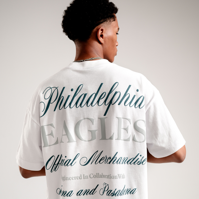 Philadelphia Eagles NFL Raptor Tee White