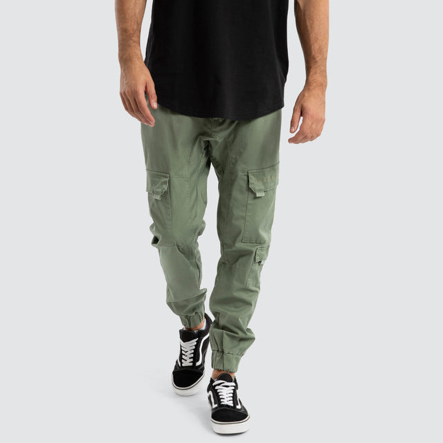 F100 Cargo Jogger Khaki