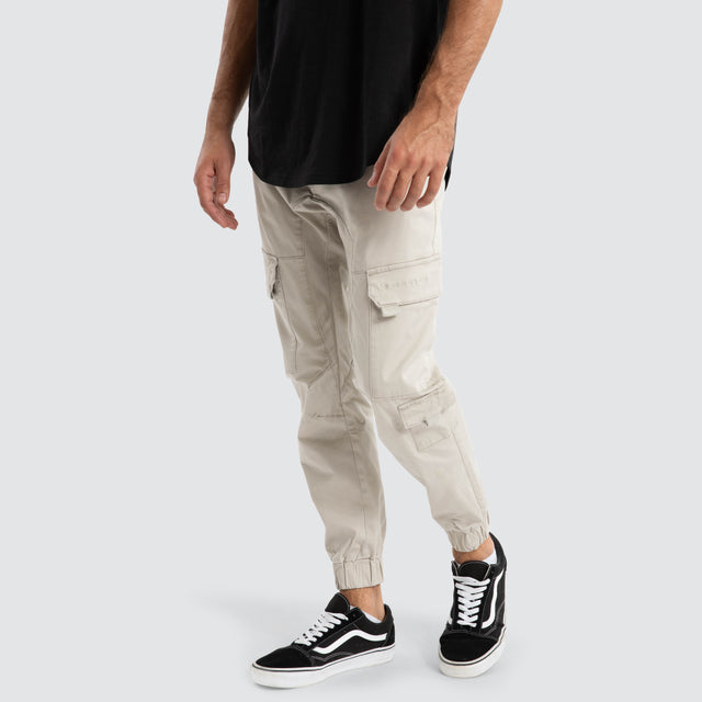 F100 Cargo Jogger Stone