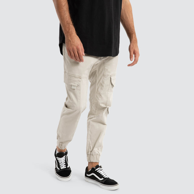 F100 Cargo Jogger Stone