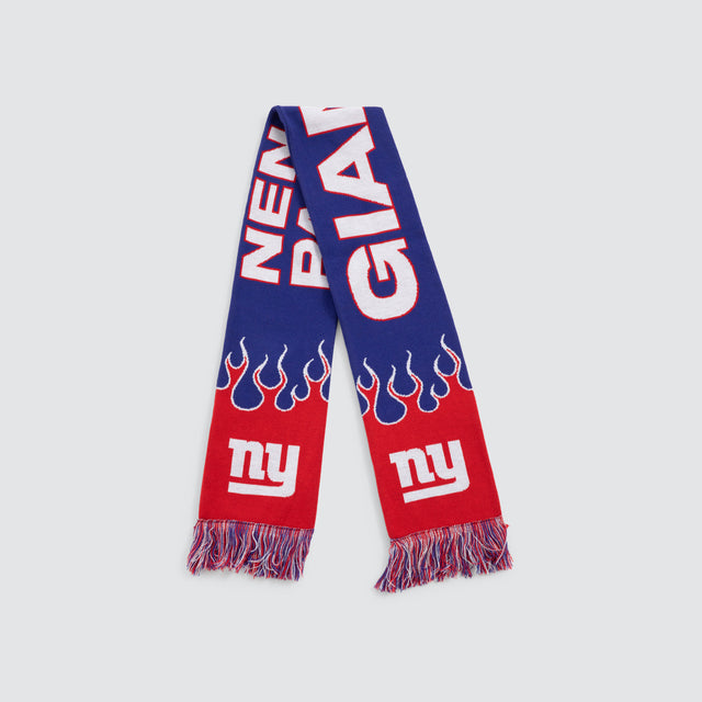New York Giants Fringe Scarf Dark Blue/Red