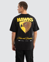 Hawthorn Hawks AFL Season Tee Jet Black