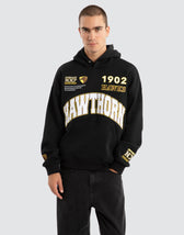 Hawthorn Hawks AFL Academy Hoodie Jet Black