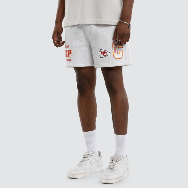 Kansas City Chiefs Sprinter Short Snow Marle