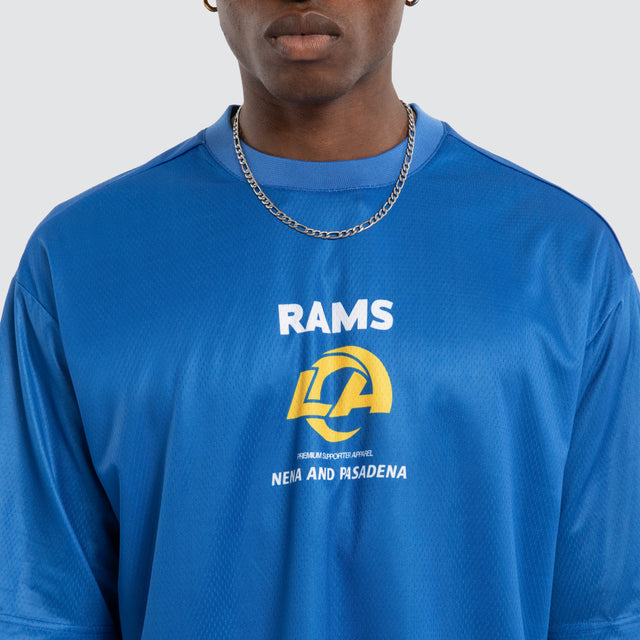 LA Rams Bridge Mesh Tee Rams Royal