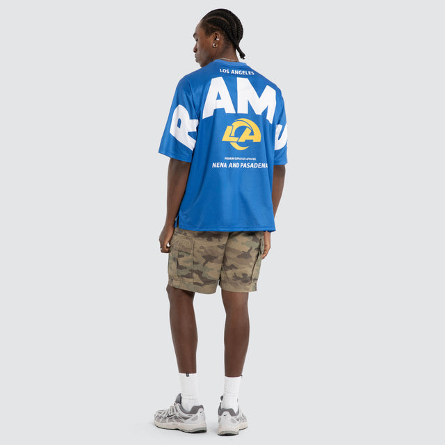 LA Rams Bridge Mesh Tee Rams Royal