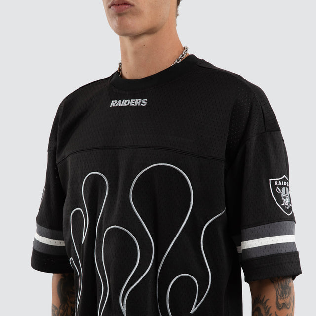 Las Vegas Raiders Dark Flame Tee Jet Black