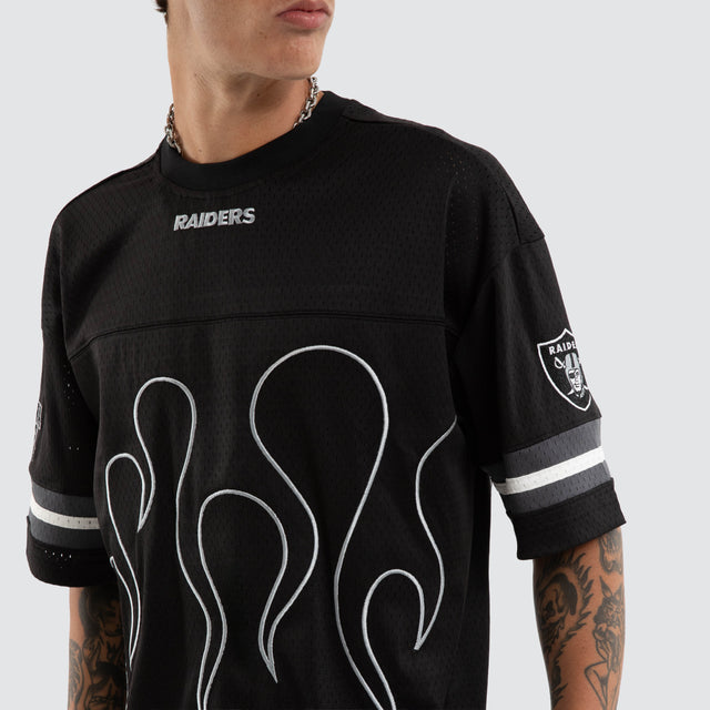 Las Vegas Raiders Dark Flame Tee Jet Black