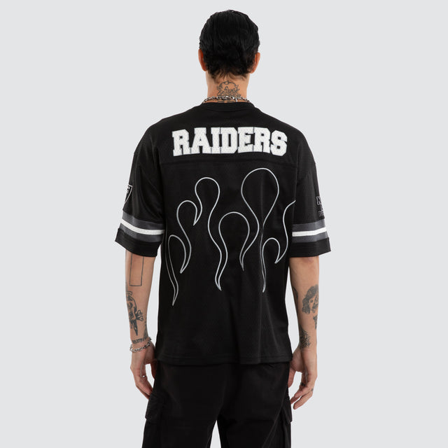 Las Vegas Raiders Dark Flame Tee Jet Black