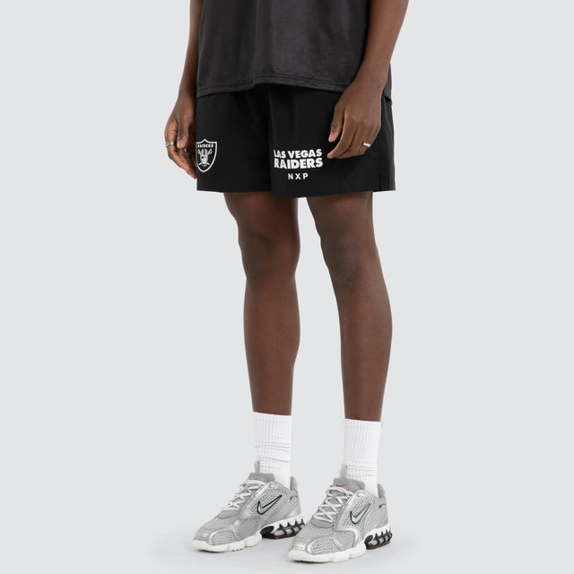 Las Vegas Raiders Contract Short Jet Black