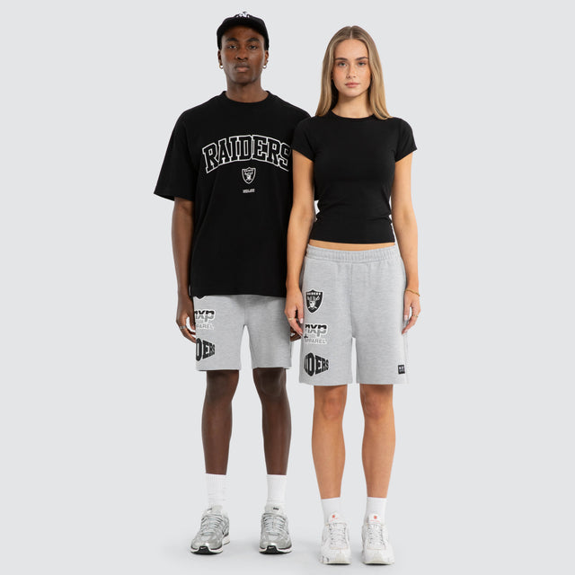 Las Vegas Raiders Track Short Grey Marle