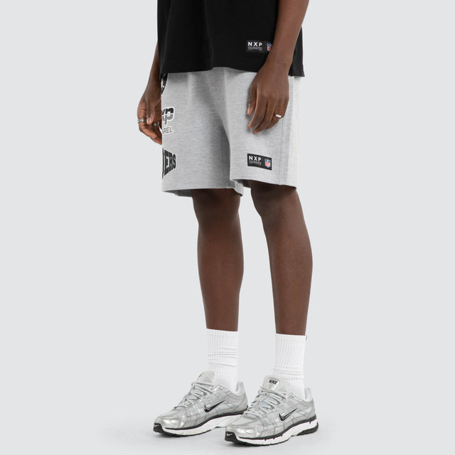 Las Vegas Raiders Track Short Grey Marle