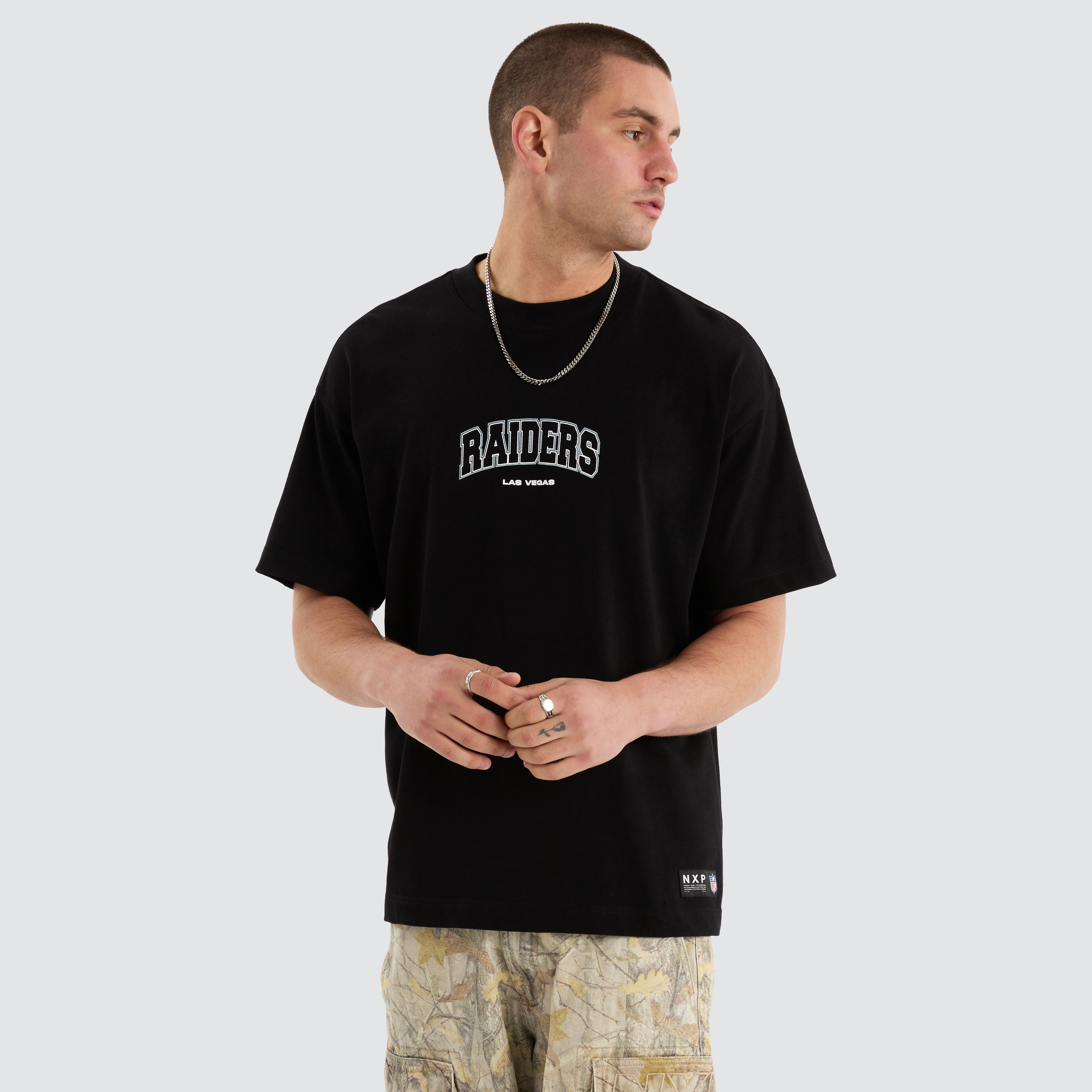 LAS VEGAS RAIDERS MEN'S TEAM ORIGINS T-SHIRT – JR'S SPORTS