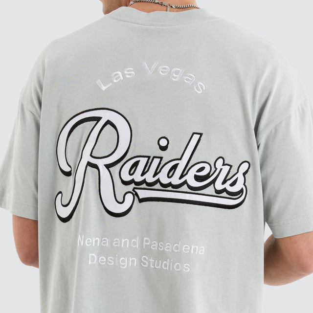 Las Vegas Raiders NFL Raptor Tee Silver