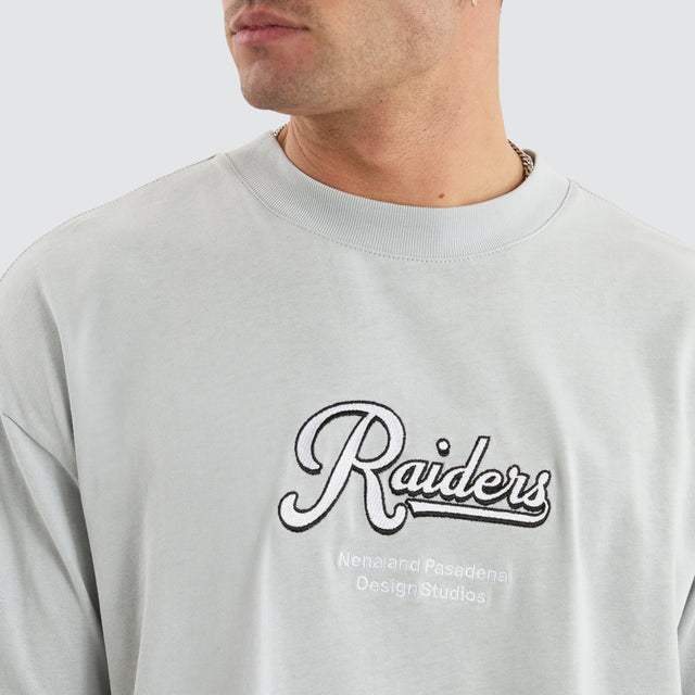 Las Vegas Raiders NFL Raptor Tee Silver