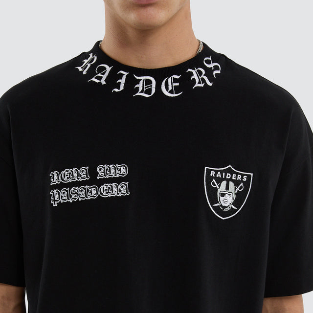 Las Vegas Raiders Shield Tee Jet Black