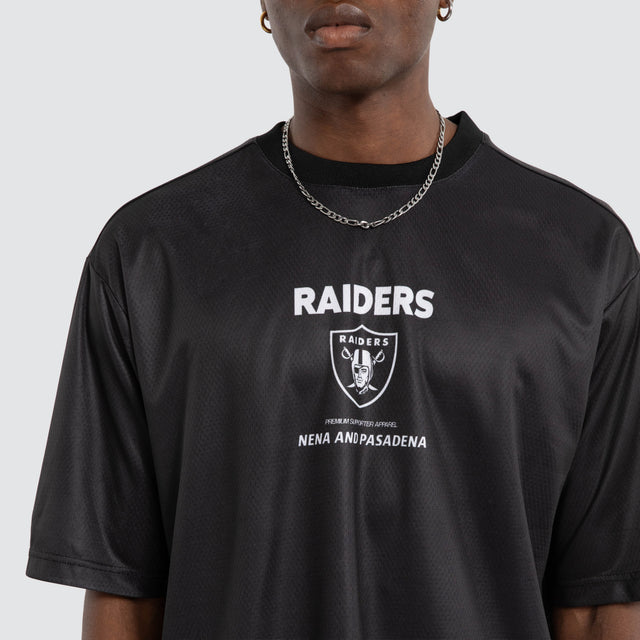 Las Vegas Raiders Bridge Tee Jet Black