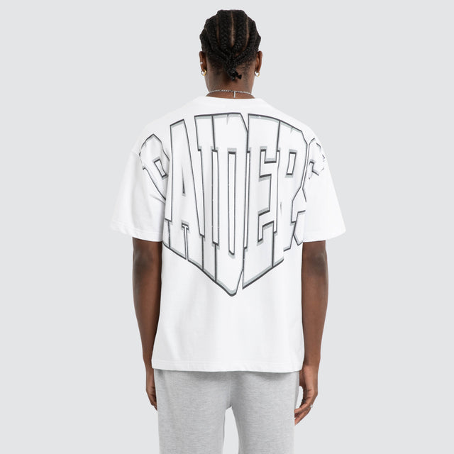 Las Vegas Raiders Loopback Raptor Tee Optical White
