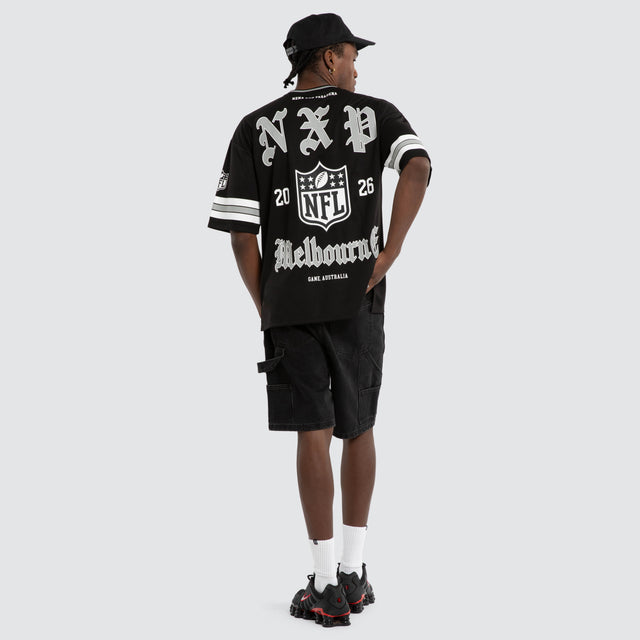 Melbourne City Mesh Jersey Jet Black
