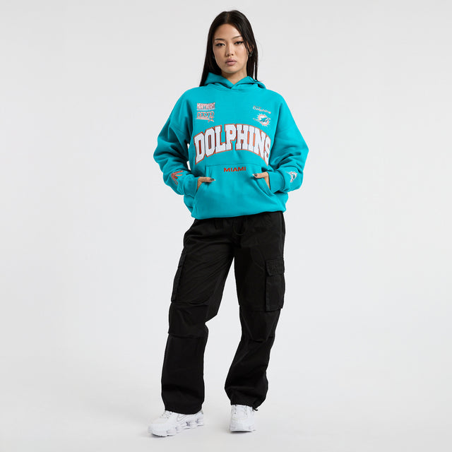 Miami Dolphins Stadium Hoodie Aqua