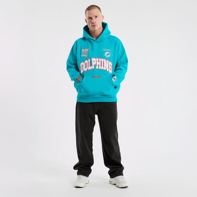 Miami Dolphins Stadium Hoodie Aqua