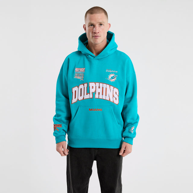 Miami Dolphins Stadium Hoodie Aqua